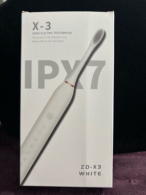 X-3 Sonic Electric Toothbrush ZD-X3 White